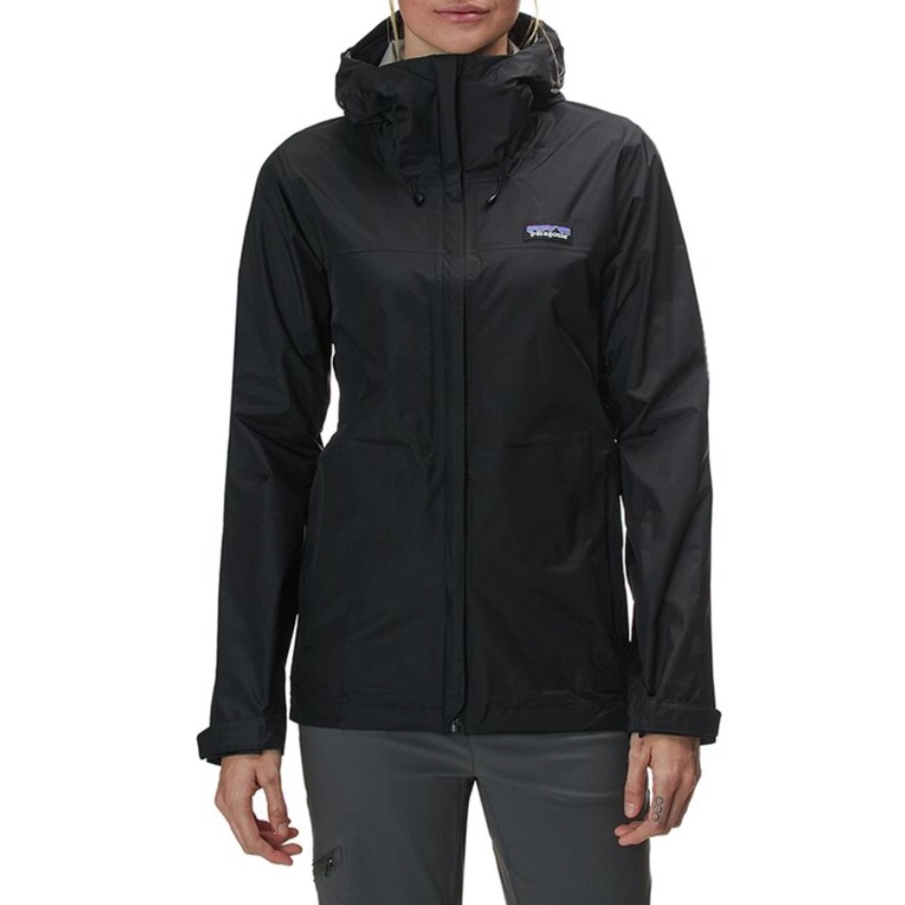 Black Patagonia Torrentshell Raincoat Jacket